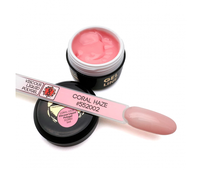 Viscous Liquid Polygel - Coral Haze 5ml